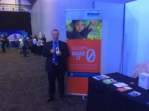 2015_June_BMA ARM conference_Boe_Peter Maguire with oximeter and Lifebox stand