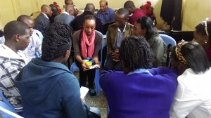 2015_June_Kenya_Embu workshop_Phoebe Khagame_demonstrating the oximeter in training session