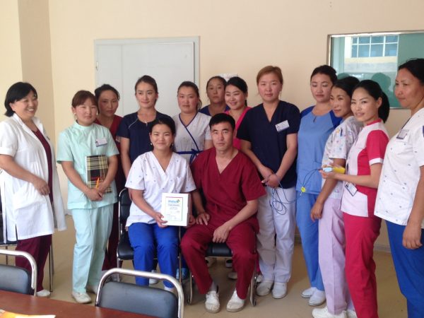 2015_June_Ulaanbaator_Lauren filming visit_anaethesi nurse Lifebox pulse oximetry workshop