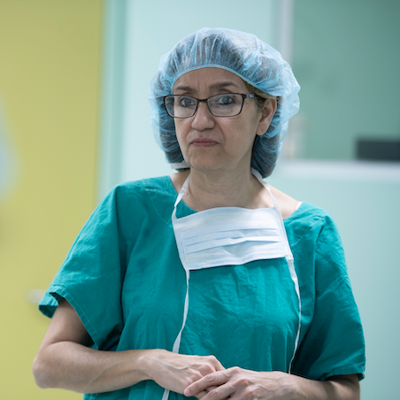 Dr. Susana Abrego, pediatric anesthesiologist and Lifebox Board Member