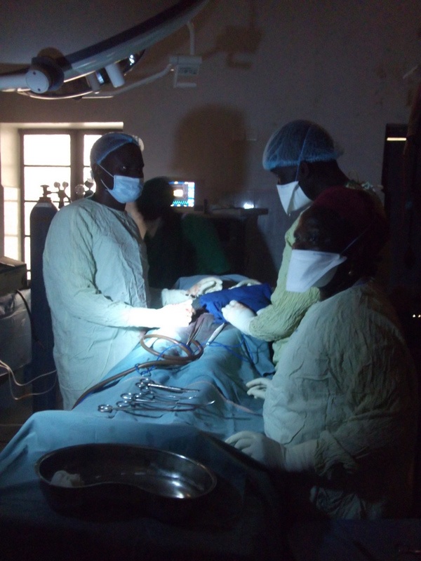 South Sudan_surgery by torchlight